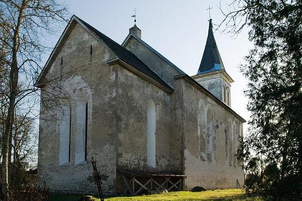 Die Kirche in Hanila