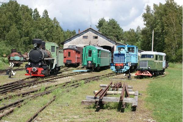 Эстонский железнодорожный музей в Лавассааре