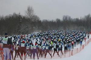 Skistrecke des Tartuer Marathons
