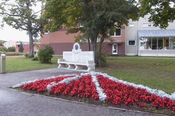 Tchaikovsky's Bench in Haapsalu