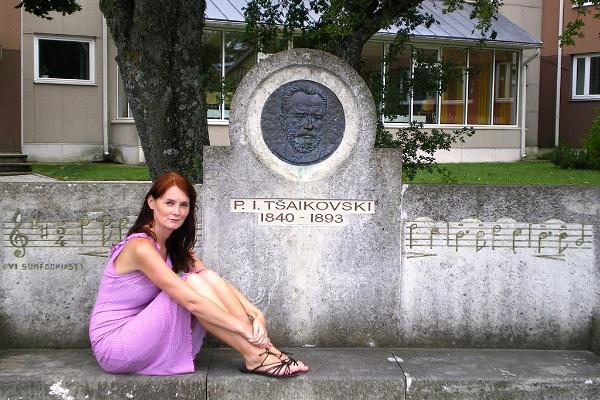 Tchaikovsky's Bench in Haapsalu