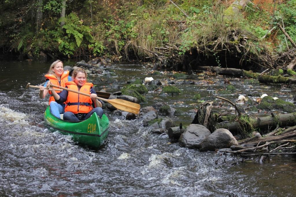 Canoeing on the Elva River - pilt