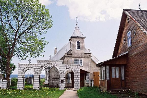 Das Gebetshaus der Altgläubigen des Estnischen Vereins der Altgläubigengemeinden in Kükita
