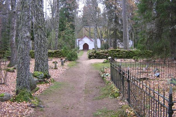 Esku kapell och kyrkogård