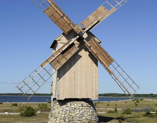 Die Windmühle von Ohessaare