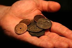 Мастерская по чеканке монет в кузнице при ветряной мельнице Пуравику