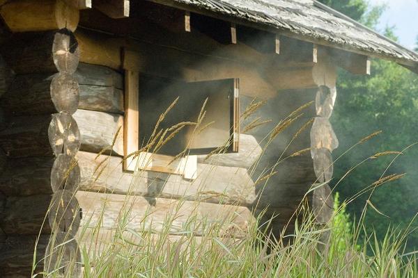 Smoke sauna at Toosikannu Holiday Centre