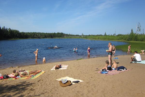 Kurtna lake district, recreation areas