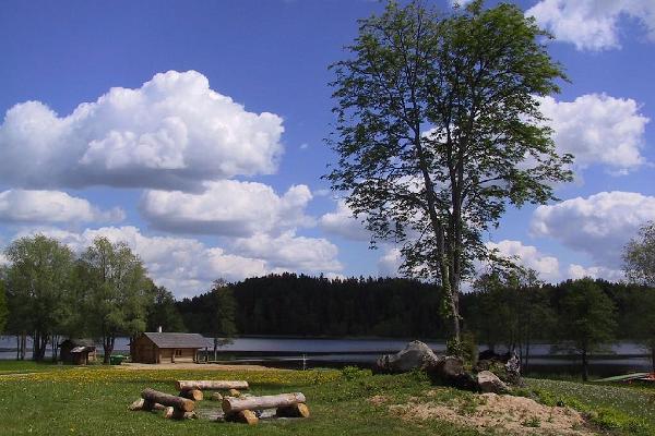 Kääriku Spordikeskuse Kekkose saun ja Kääriku järv