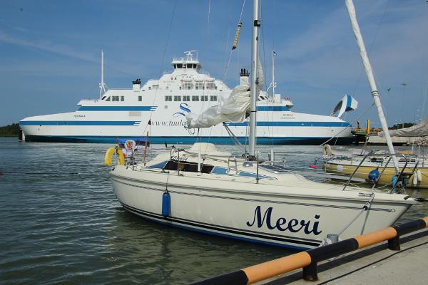 Segelbåten Meeri, segelbåtsturer i Hapsal