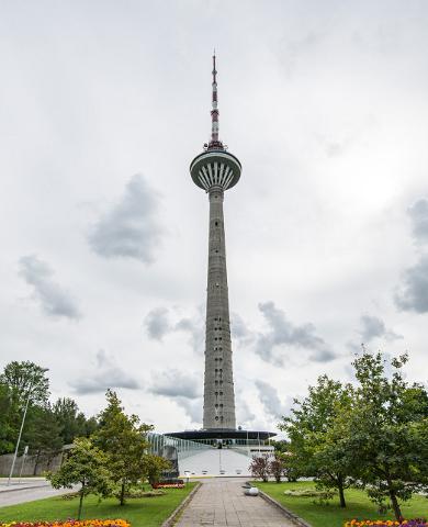 Der Fernsehturm in Tallinn