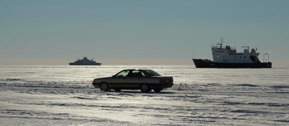 ice road, estonia, winter, islands