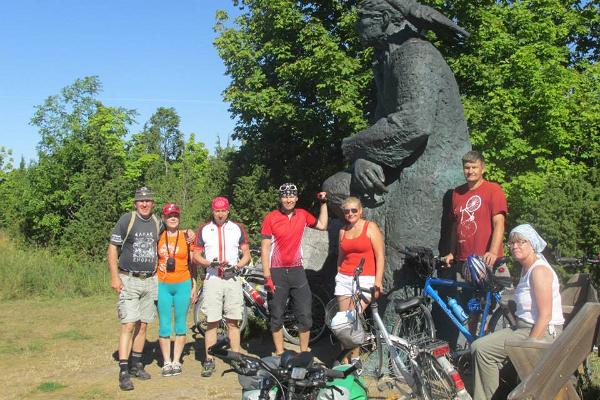 Bildende Naturausflüge mit dem Fahrrad und zu Fuß auf den Inseln Saaremaa (dt. Ösel), Muhu (dt. Moon) und Abruka (dt. Abro)