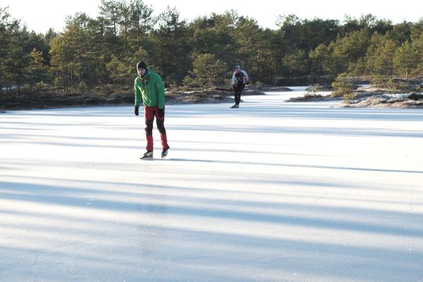 Skating trips in Kõrvemaa