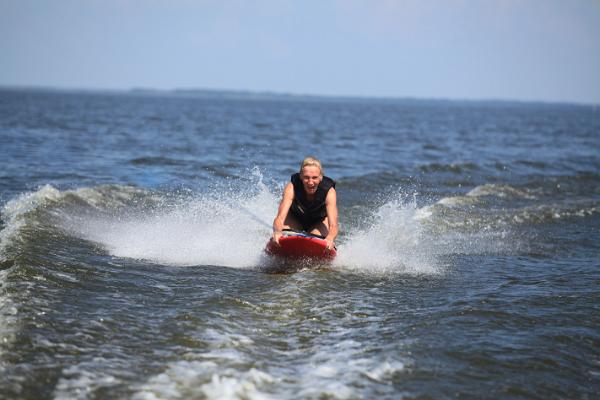 Vattensport vid Peipussjön