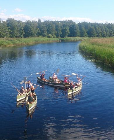 Dagstur med kanot på Audru å av Kanuu.ee