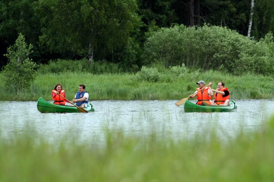 Canoeing on the Elva River - pilt