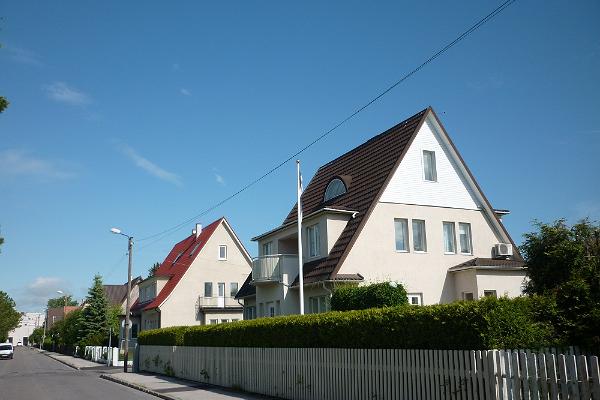 Die Villen der Toominga und Seedri Straßen in Pärnu