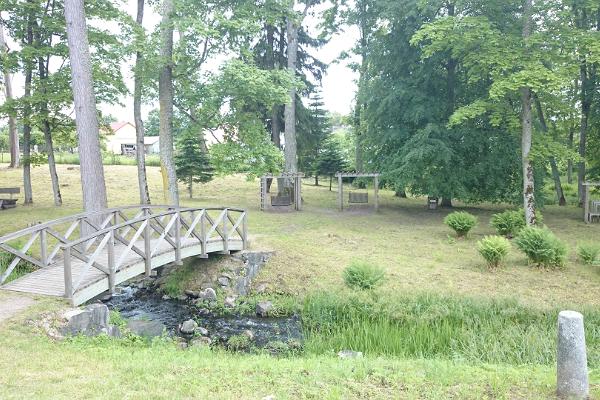 Park auf dem Gutshof Tõstamaa