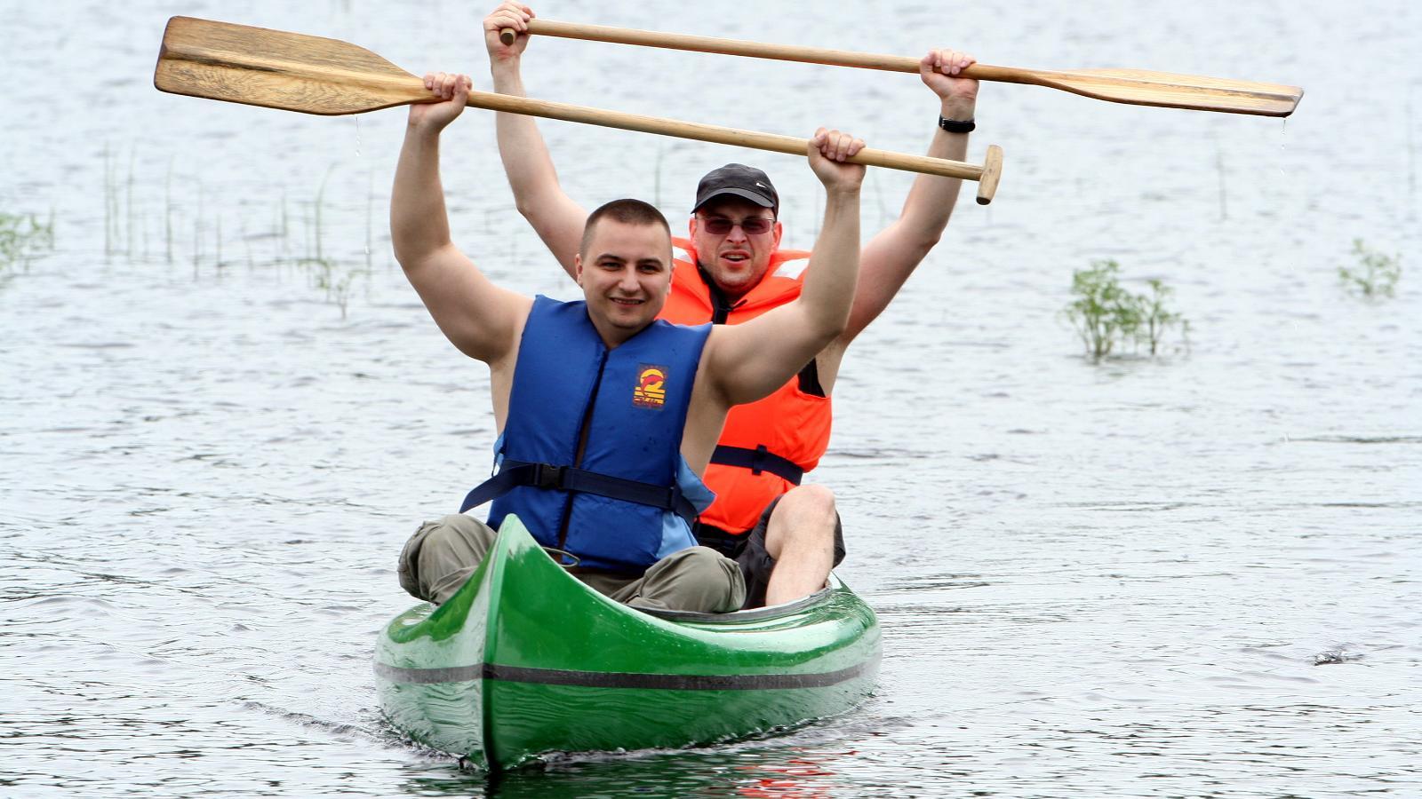 Canoe trip along the River Õhne in Mulgi County - pilt