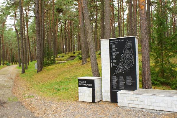 Der Friedhof "Tallinna Metsakalmistu"