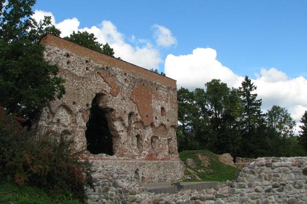 Развалины Вильяндиской орденской крепости