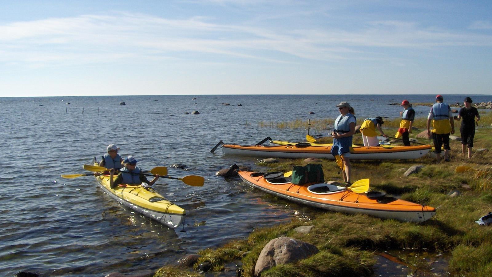 Kayaking in Western Saaremaa