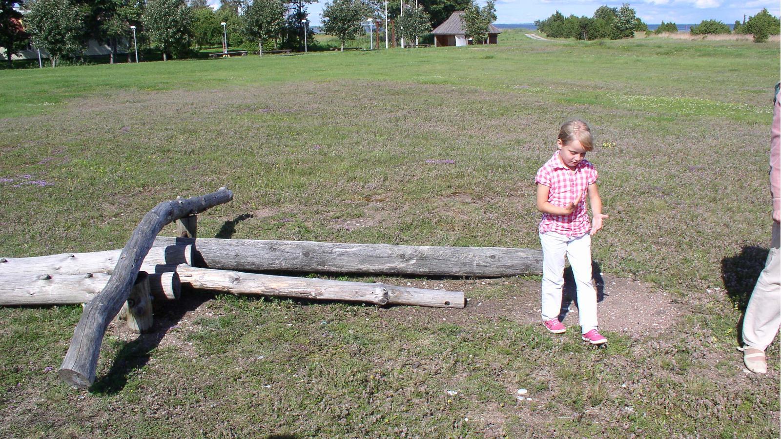 Hiking track on the Clearing of Suur Tõll