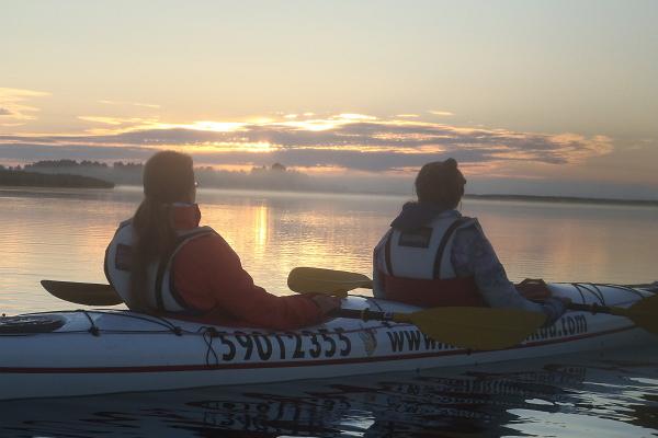 Kayaking on Haapsalu Bay