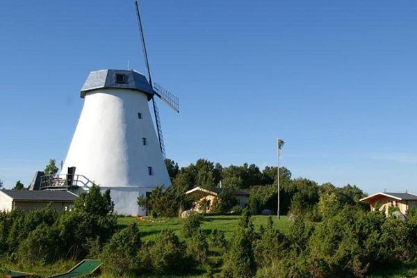 Fahrradverleih in der Windmühle von Pivarootsi