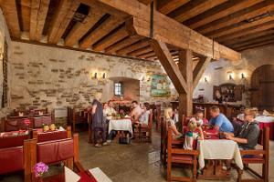 Das Restaurant Von Taube in der Festung Purtse 