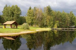 Место для отдыха и кемпинга у озера Матсимяэ Пюхаярв (RMK)