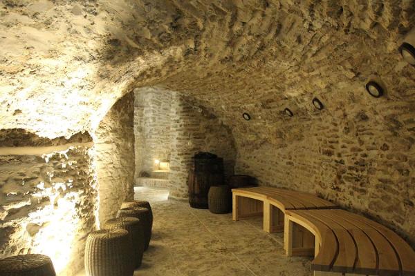 Ice cellar sauna at Sagadi Manor