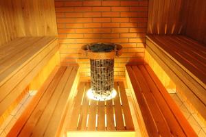 Ice cellar sauna at Sagadi Manor