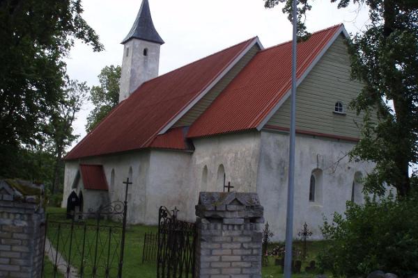 Die Kirche in Noarootsi