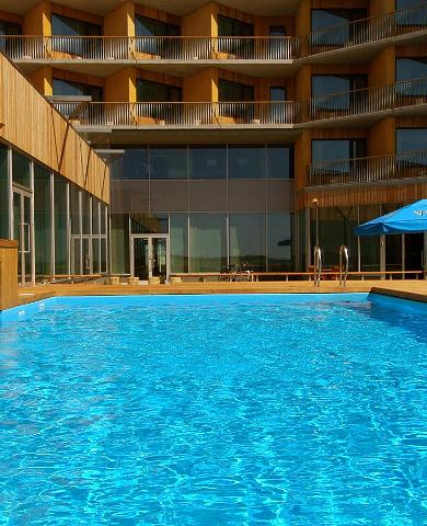 Pools and saunas at Georg Ots Spa Hotel
