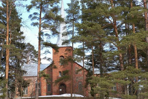 Die EELK Kirche in Alatskivi