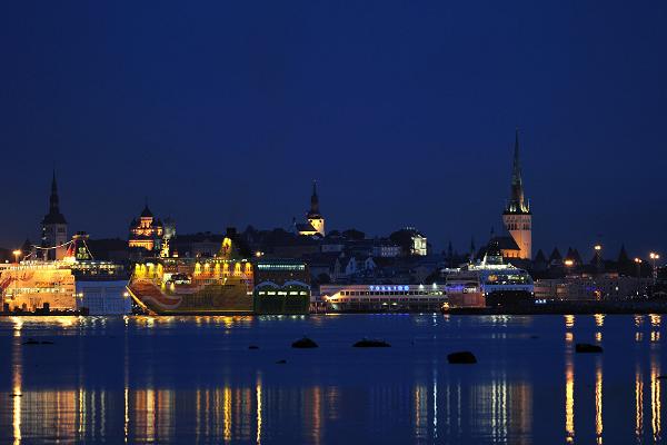 Dark nights in Estonia