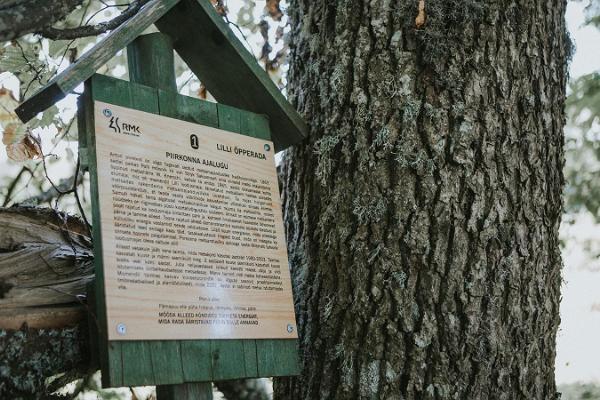 Lehrpfad am Naturhaus Lilli