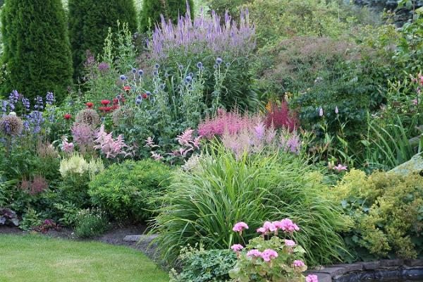 Maie Aed - a colourful home garden near Pärnu