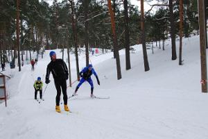 Лыжные трассы и аренда лыж в Центре оздоровительного спорта Йыулумяэ