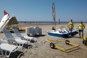 Wasserfahrradverleih des Pärnuer Surfzentrums in Pärnu und an anderen Orten Estland