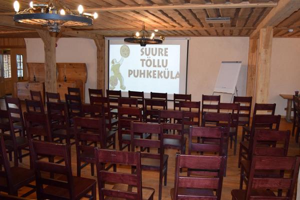 Atpūtas ciemata "Suure Töllu Puhkeküla" semināru telpas