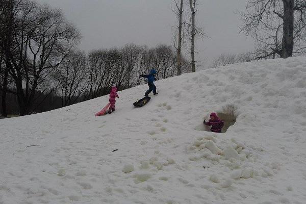 Sledding hill at Tähtvere Park