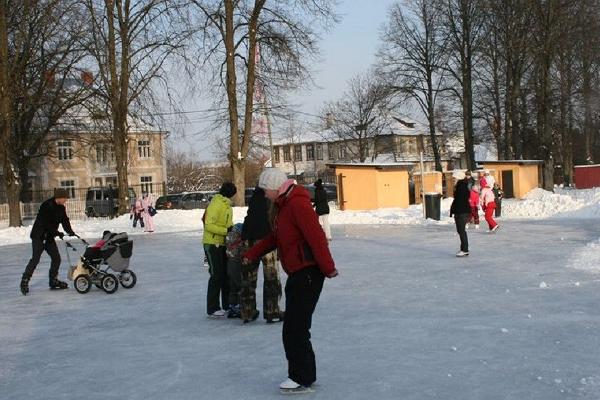 Ice rink at Tamme stadium