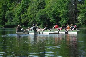 Kanuu.ee canoe trip on River Keila