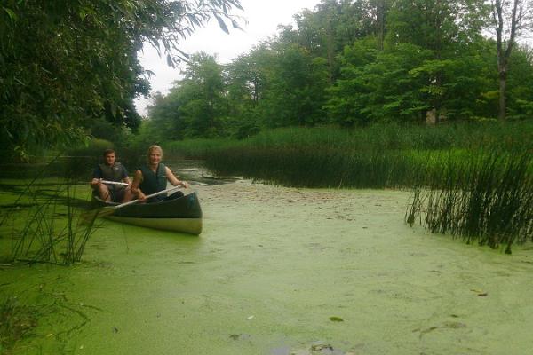 Kanuu.ee canoe trip on River Audru with a picnic for two 