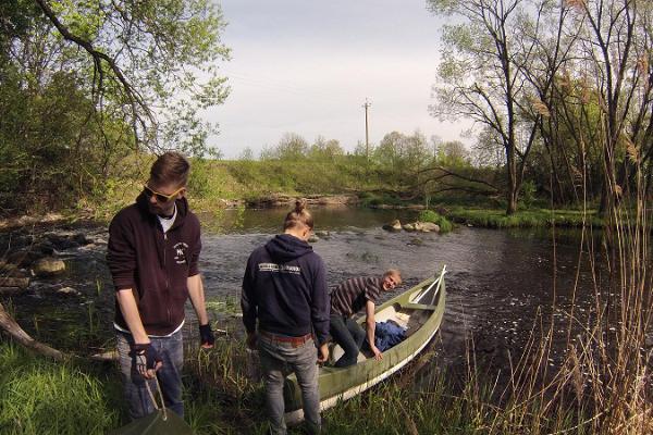 Kanuu.ee canoe or raft trip on River Jägala + ZIL zafari