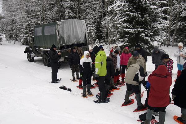 Kanuu.ee ZIL safari och skidtur i Koitjärve högmoss