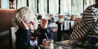 Kids, children eating, Estonia, restaurant, child-friendly